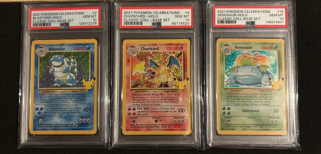 celebration trio psa 10, Ophalen of Verzenden, Zo goed als nieuw