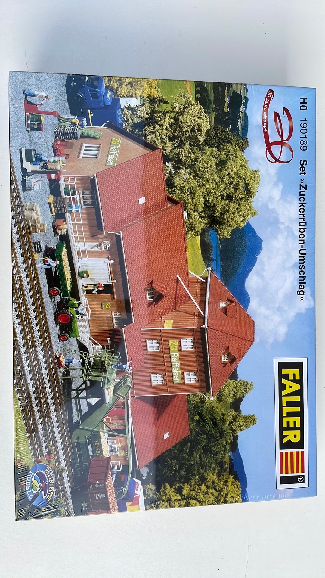 Faller H0 bouwdoos 190189 Set Zuckerrüben-Umschlag Zeldzaam!, Hobby en Vrije tijd, Modeltreinen | H0, Overige merken, Gelijkstroom of Wisselstroom