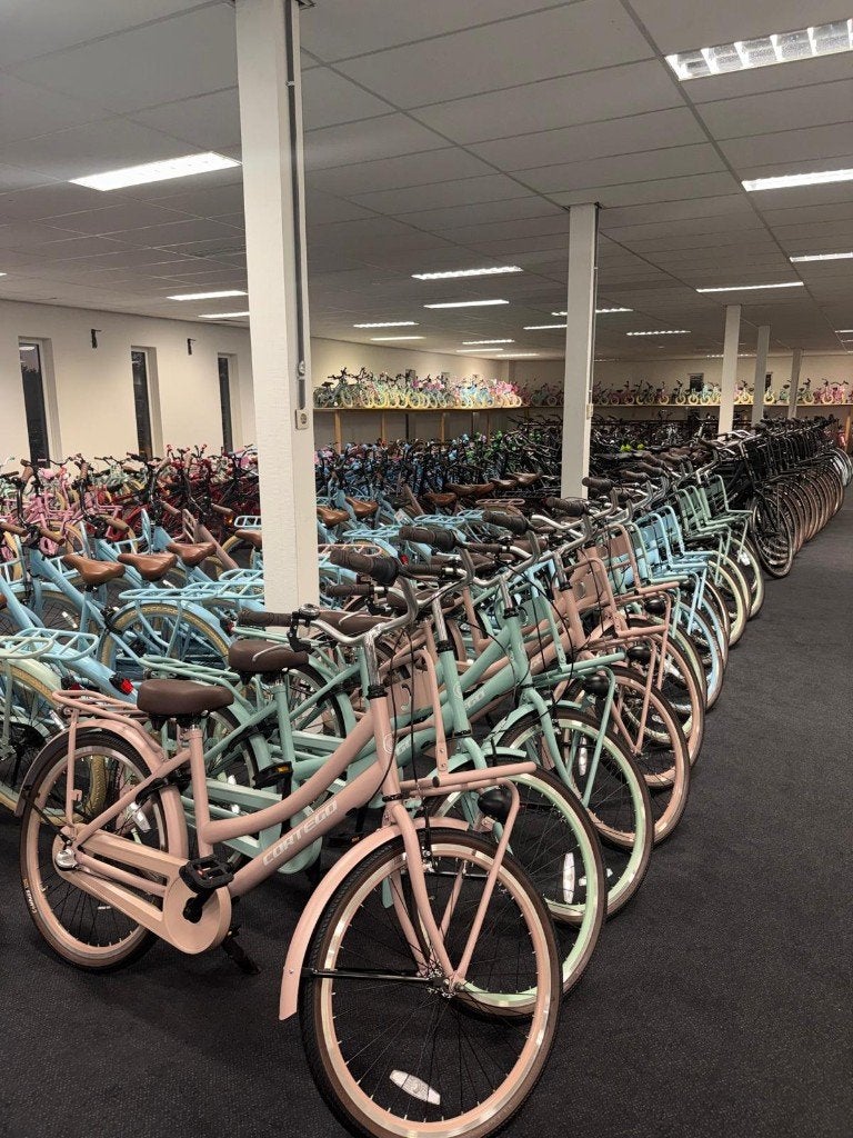 UITVERKOOP Cortego Meisjesfiets 12,14,16,18,20,22,24,26 inch
