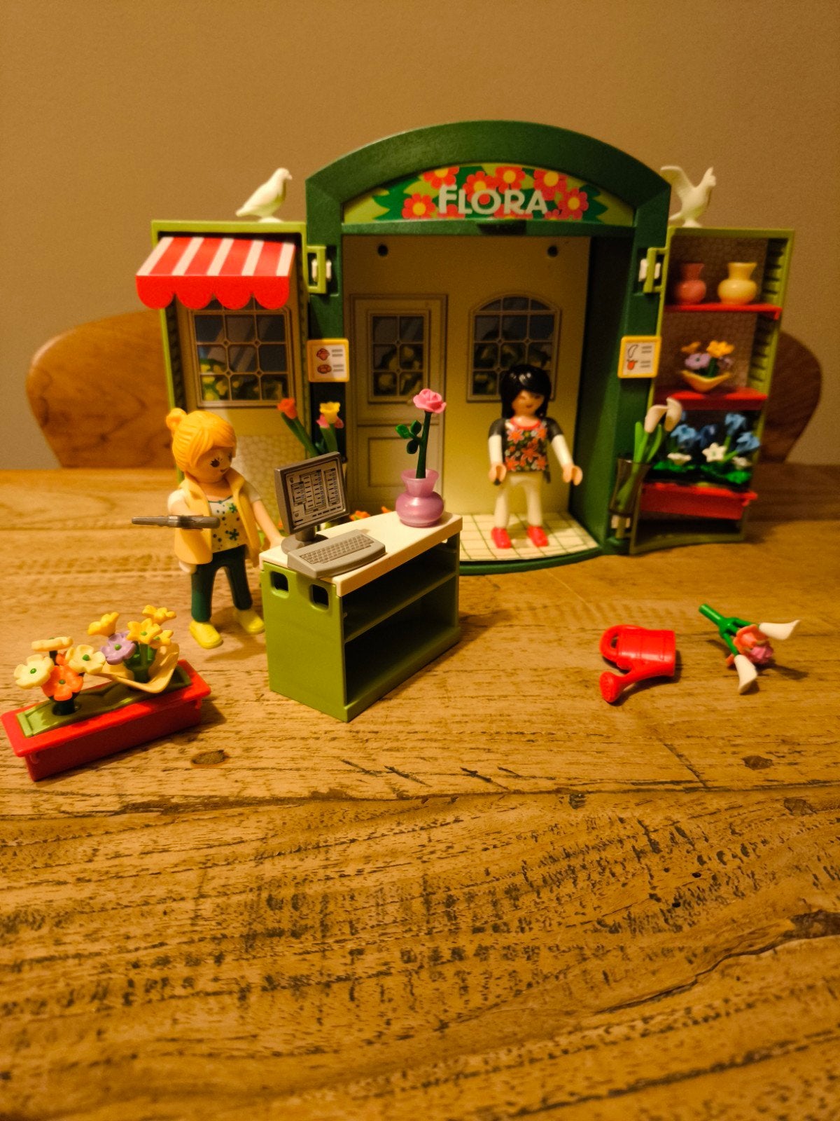 Playmobil Flora Bloemenwinkel 5639, Ophalen of Verzenden, Zo goed als nieuw