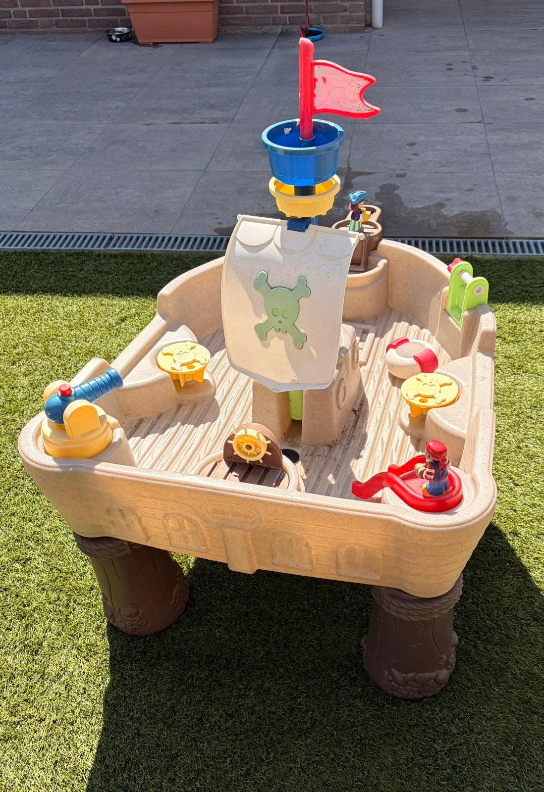 Little tikes piratenboot, Ophalen, Gebruikt