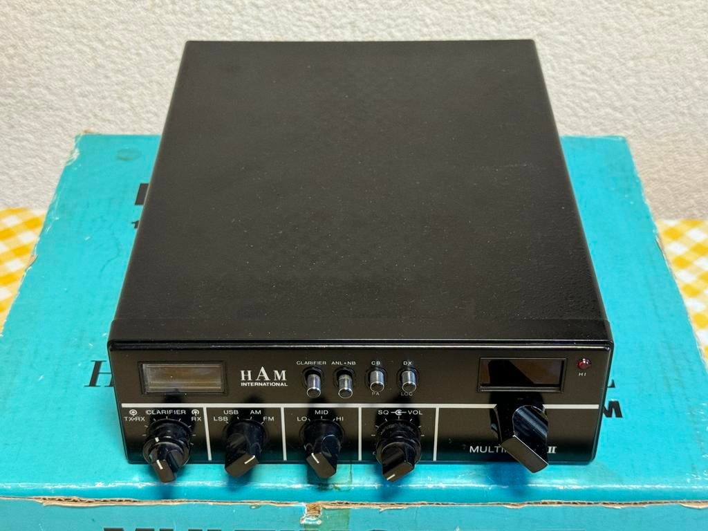 27 mc ham multimode 2 in doos pr incl vzk, Ophalen of Verzenden, Zender en Ontvanger