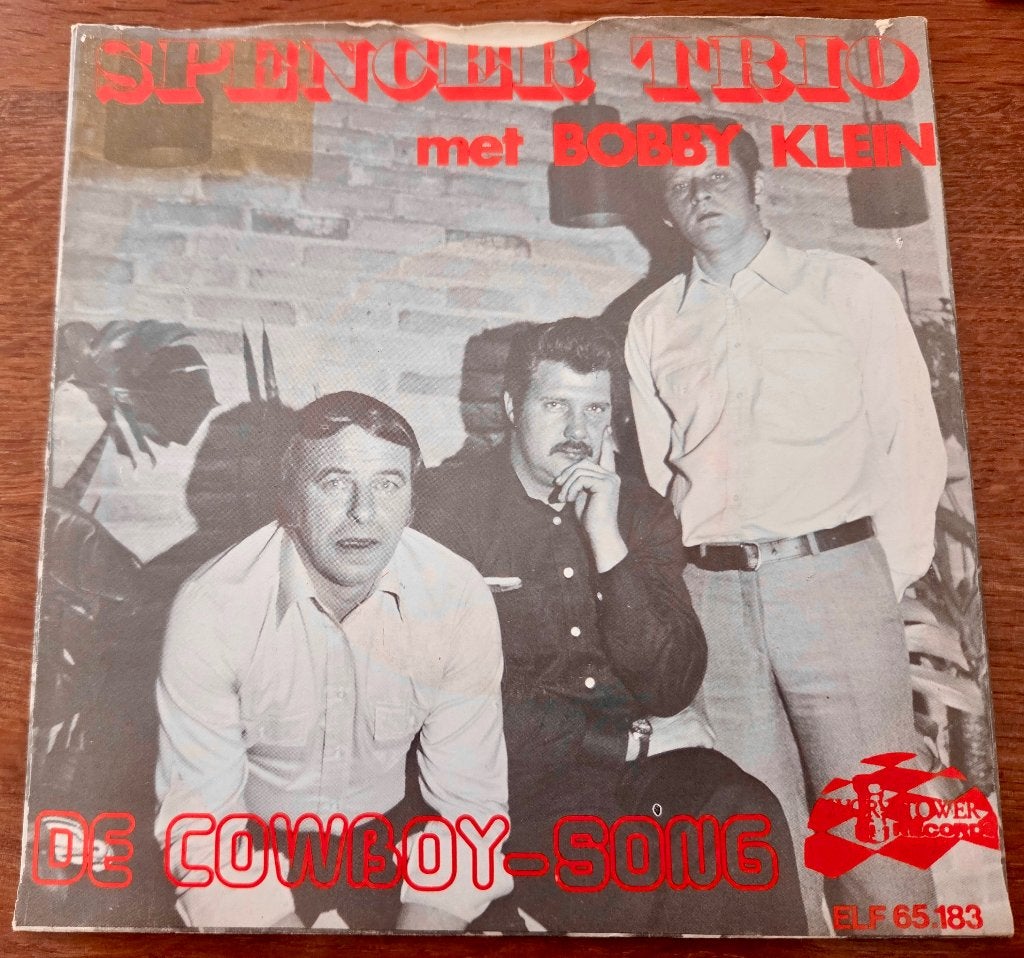 Spencer trio: De cowboy-song, Cd's en Dvd's, Verzenden, Gebruikt, 7 inch, Levenslied of Smartlap