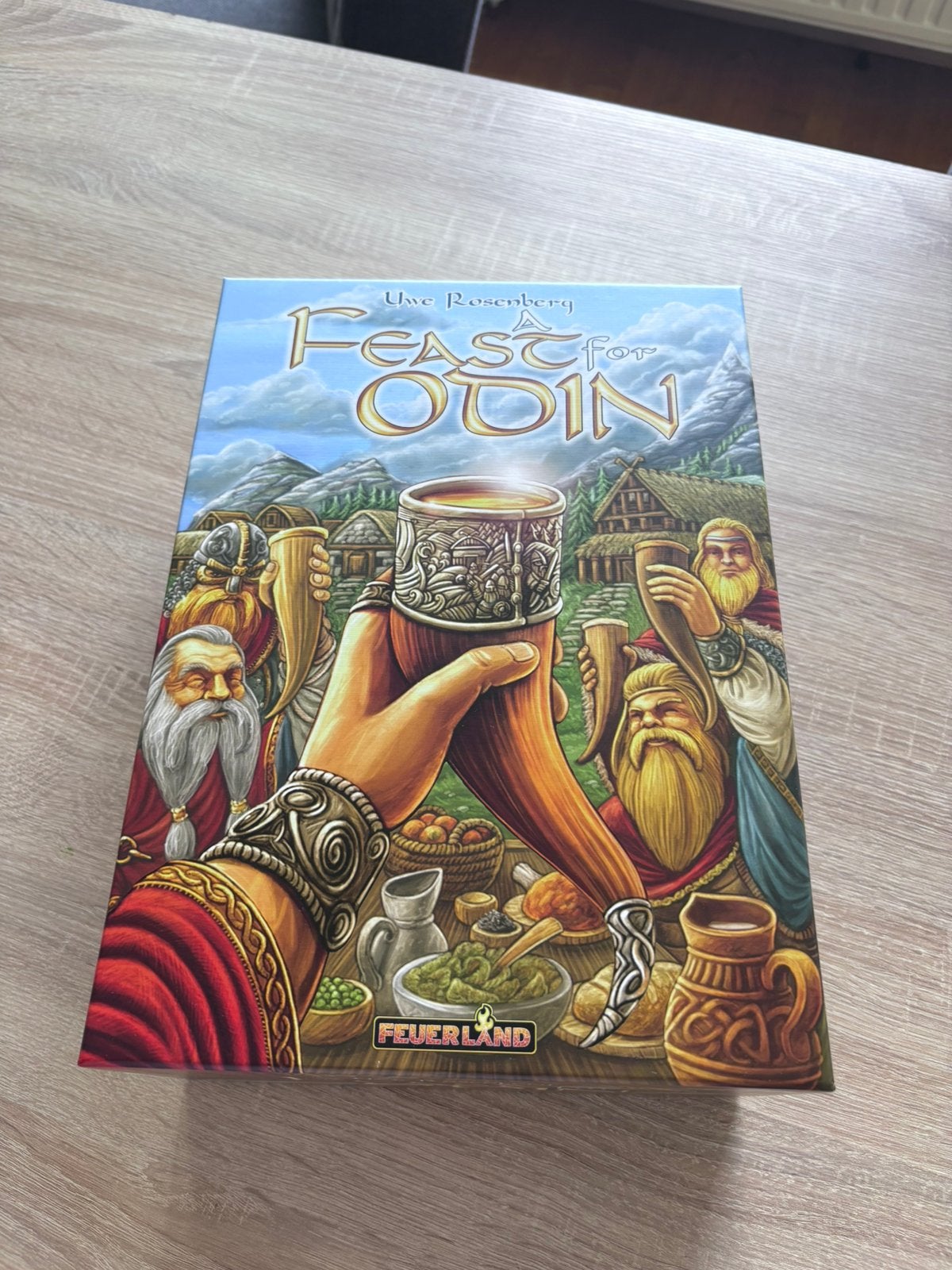 Feast for Odin [ENG], Een of twee spelers, Ophalen of Verzenden, Zo goed als nieuw, Reisspel