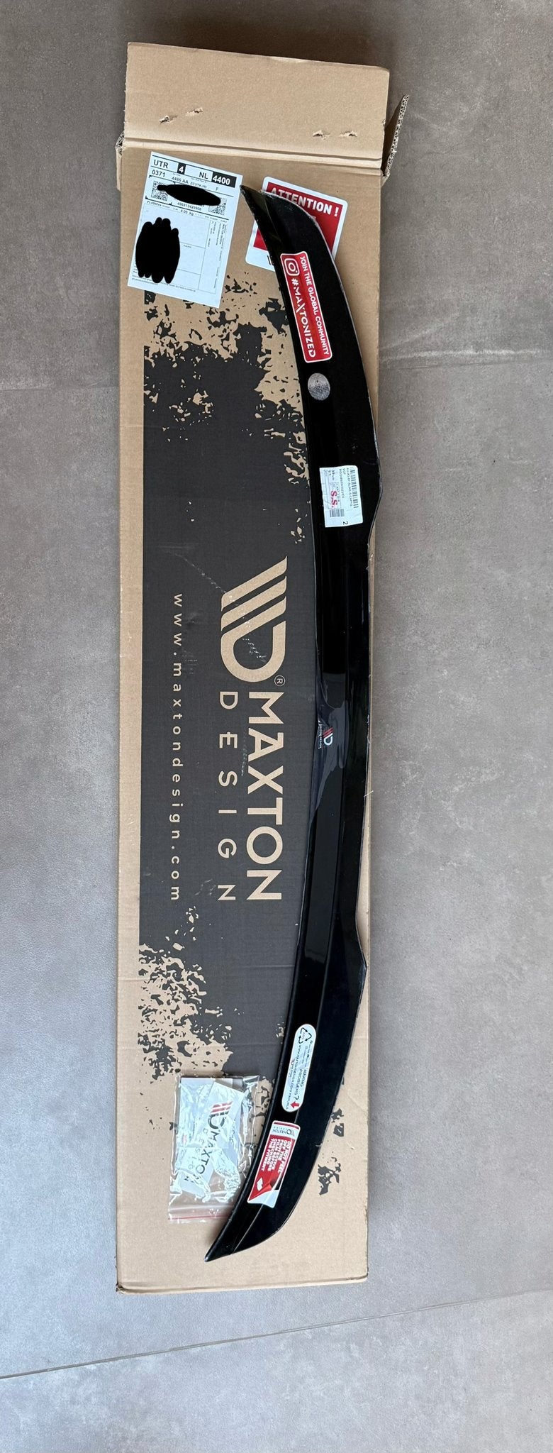 Maxton Design Spoiler Audi A3 8Y S-Line, Ophalen, Audi, Spatbord, Nieuw