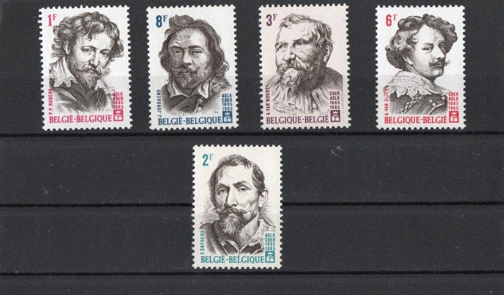 Postzegels Belgie 1965 1379/1383, Ophalen of Verzenden, Postfris