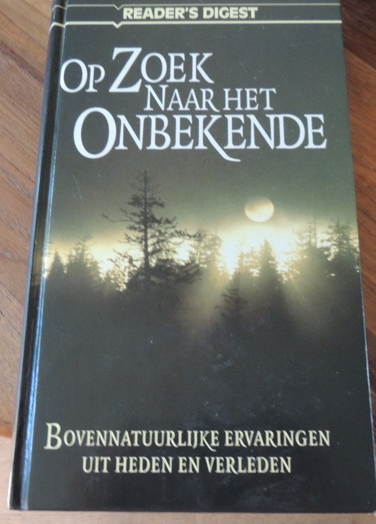op zoek naar het onbekende, Ophalen of Verzenden, Zo goed als nieuw, Readers Digest