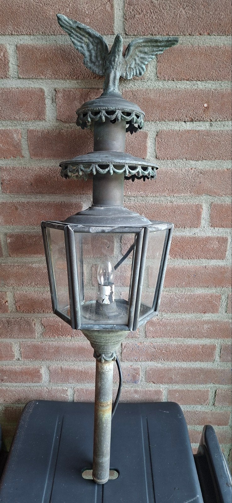 Te Koop: Lantaarn met Adelaar, Ophalen of Verzenden