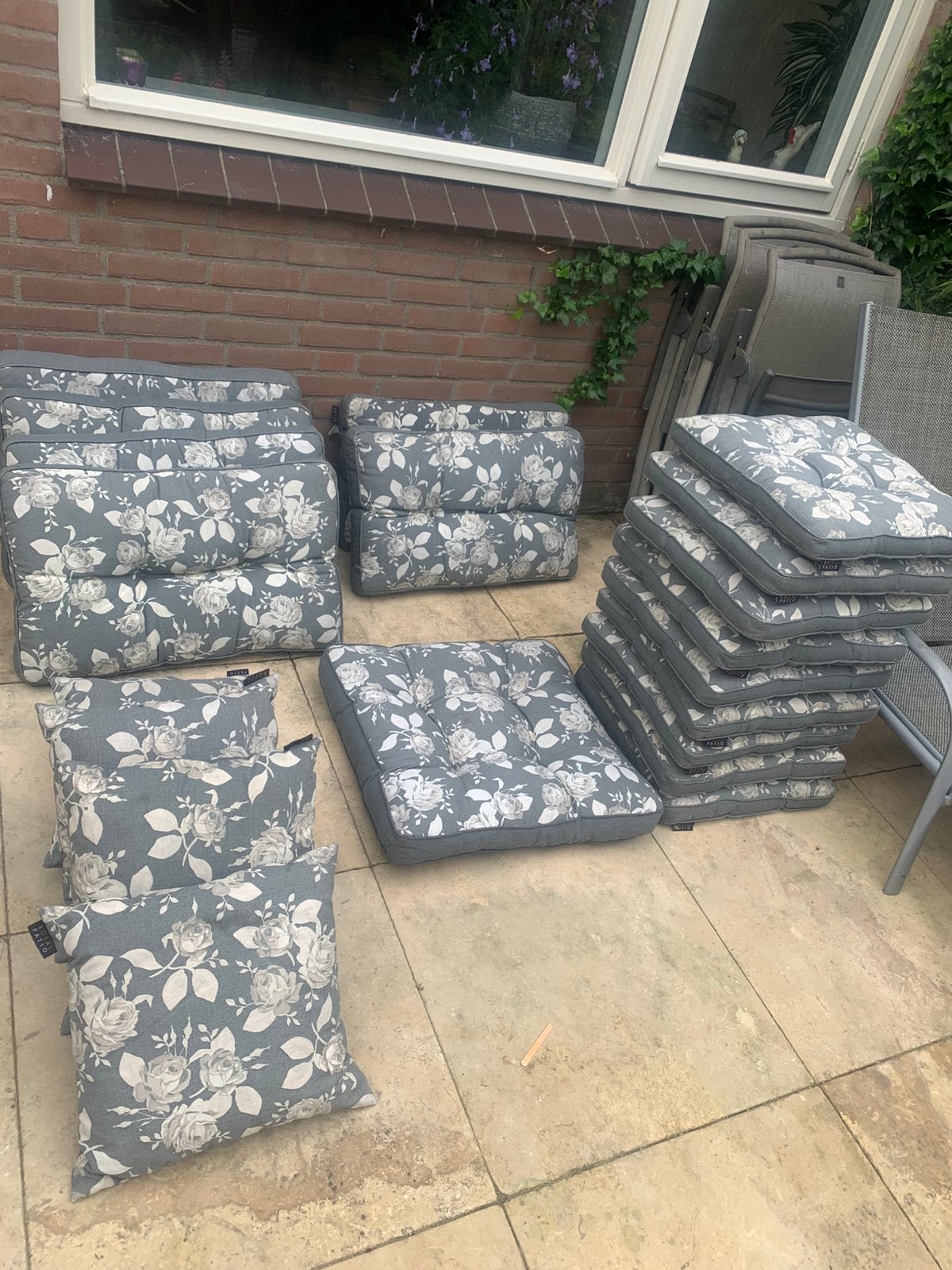 Kussenset voor loungeset Royal Patio, Tuin en Terras, Ophalen, Zo goed als nieuw