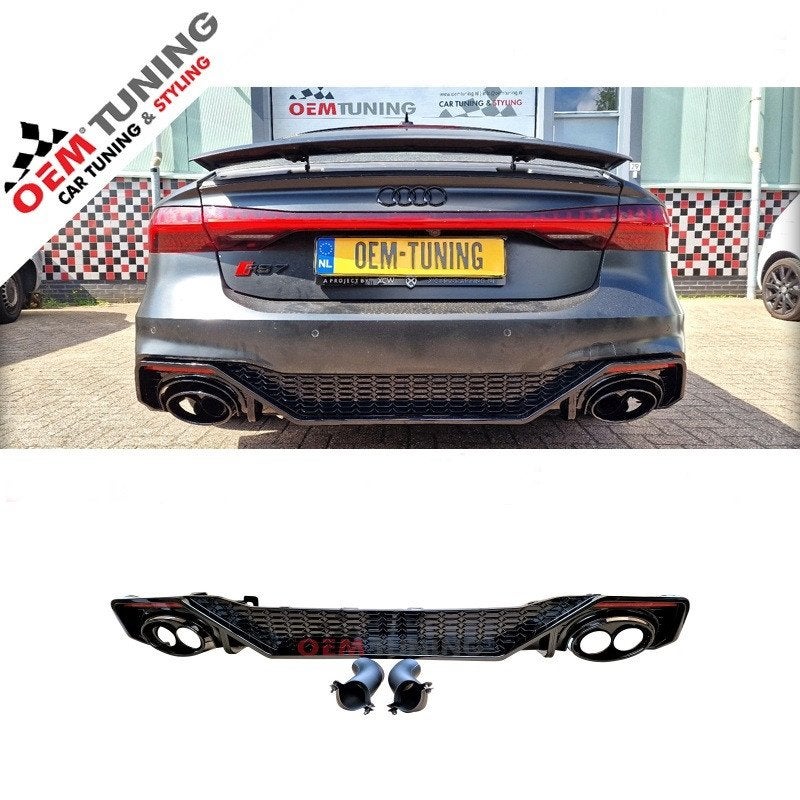 Diffuser geschikt voor A7 S7 4K8 | RS-Style | S-Line | 18-23, Auto diversen, Ophalen of Verzenden