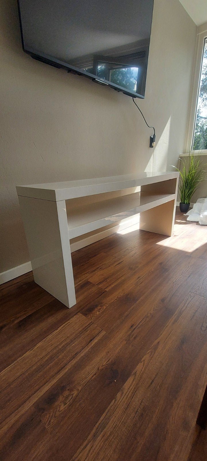 IKEA TV-meubel wit, Ophalen, Gebruikt, 100 tot 150 cm, Minder dan 100 cm