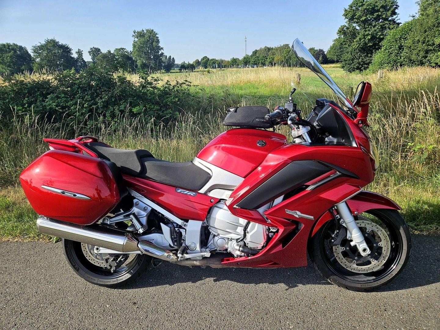 YAMAH FJR1300 2014 KOFFERS ABS TCS CRUISE LAVA ROOD TOPSTAAT, 4 cilinders, Motorrijbewijs A, Onbekend, Meer dan 35 kW