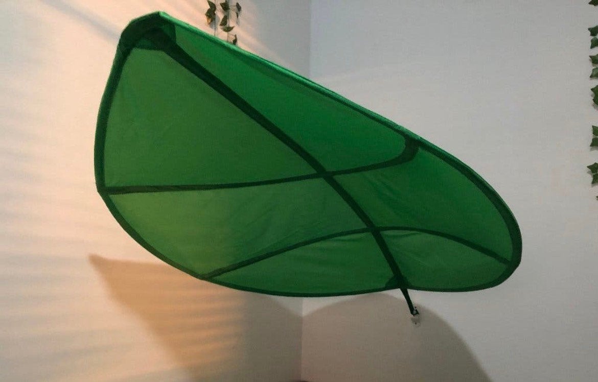 Ikea blad, Gebruikt, Groen, Ophalen of Verzenden, Wanddecoratie