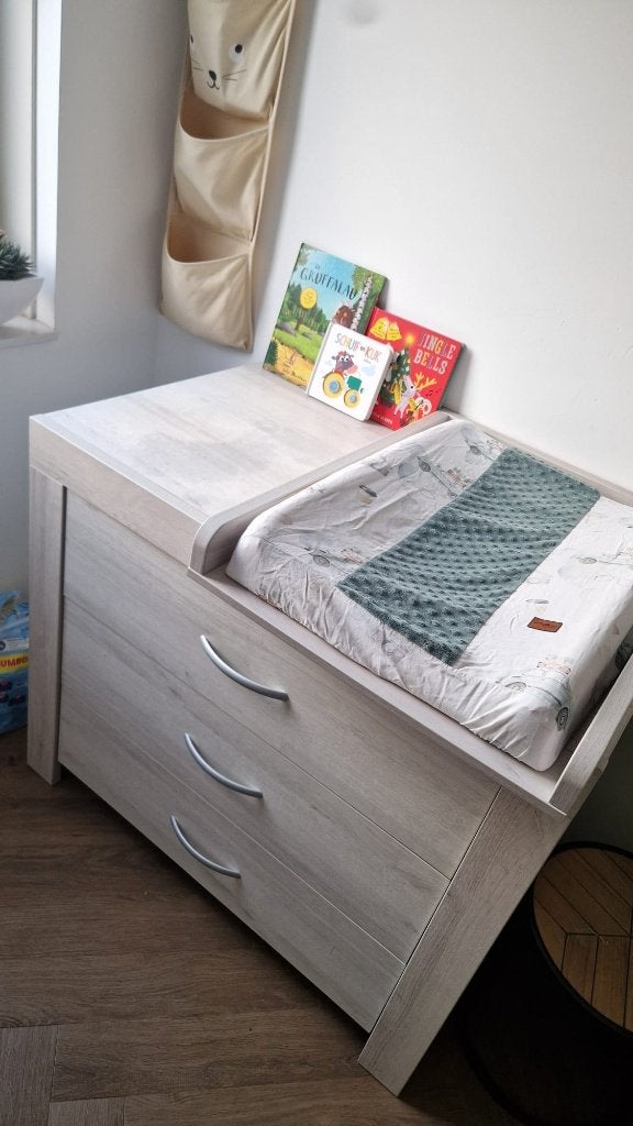 Babykamer commode met verschoontafel - 's-Gravenzande, Ophalen, Gebruikt, 50 tot 70 cm, 75 tot 100 cm