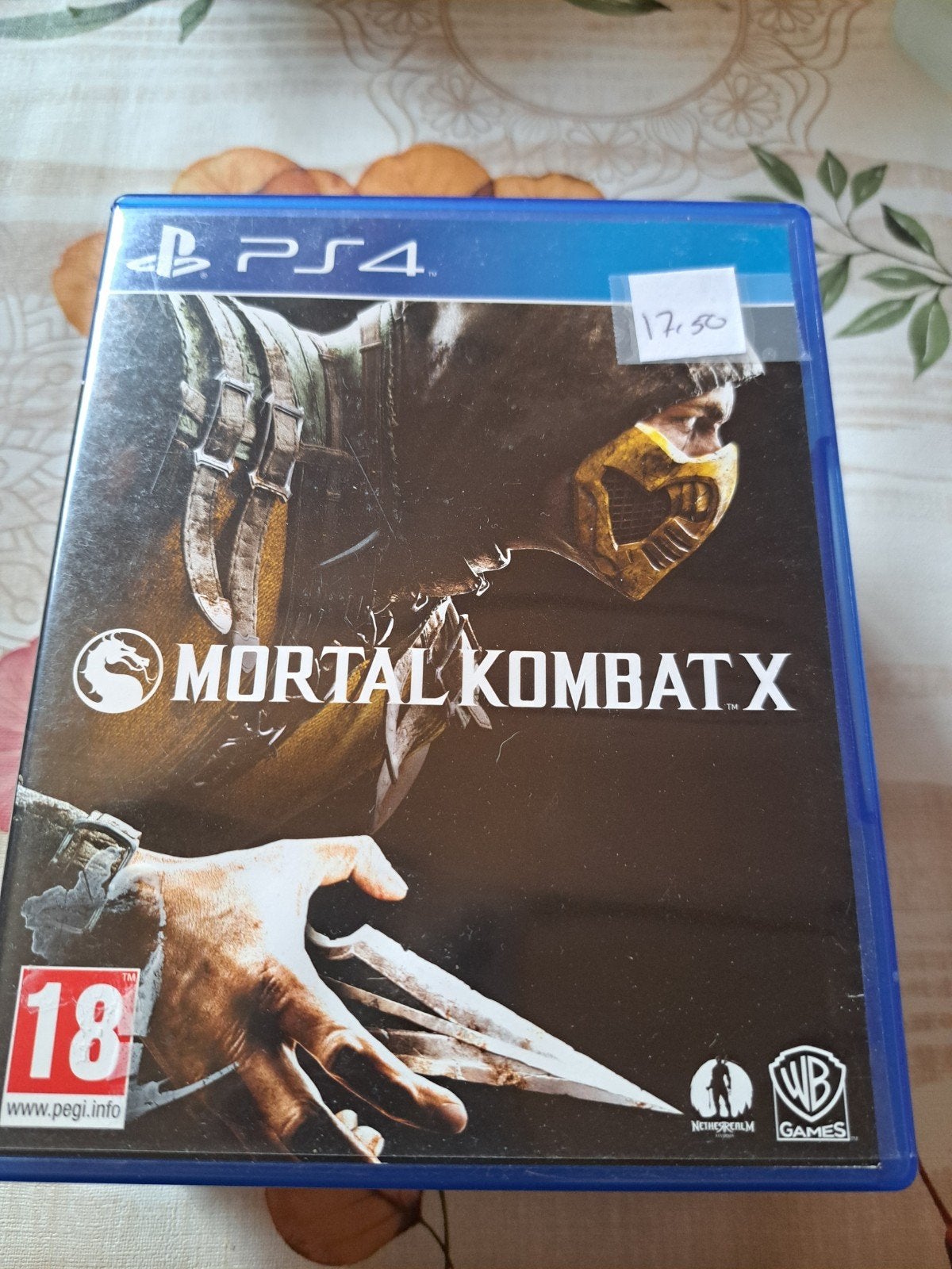 PS4 mortal kombat x, Spelcomputers en Games, 1 speler, Verzenden, Vechten, Vanaf 18 jaar