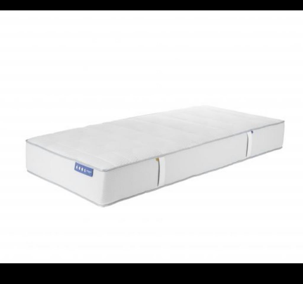 Alpura ergosleep latex matras, Ophalen, 90 cm, Eenpersoons, Zo goed als nieuw