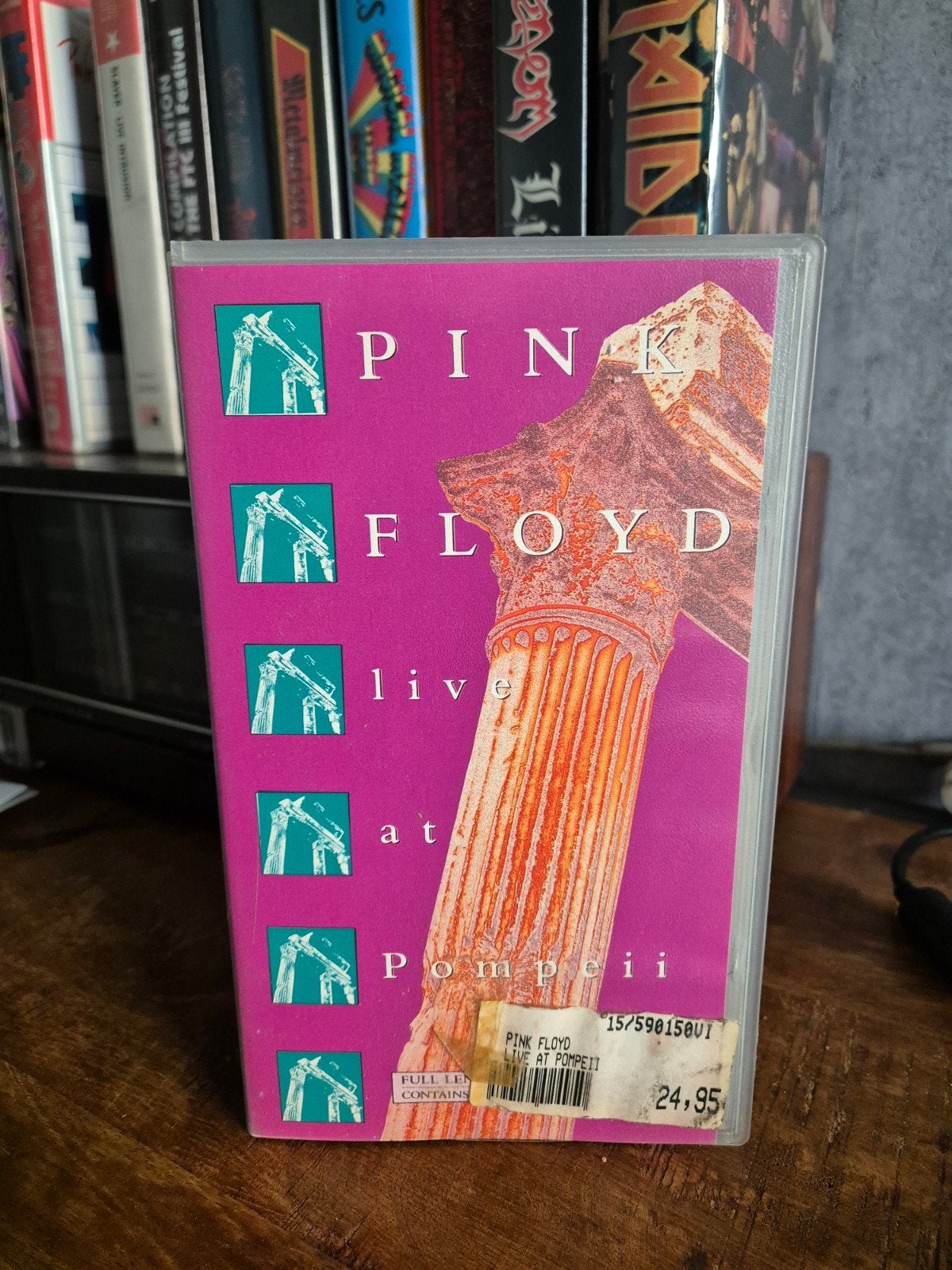 Pink Floyd - Live at Pompeii VHS, Muziek, Alle leeftijden, Ophalen of Verzenden, VHS