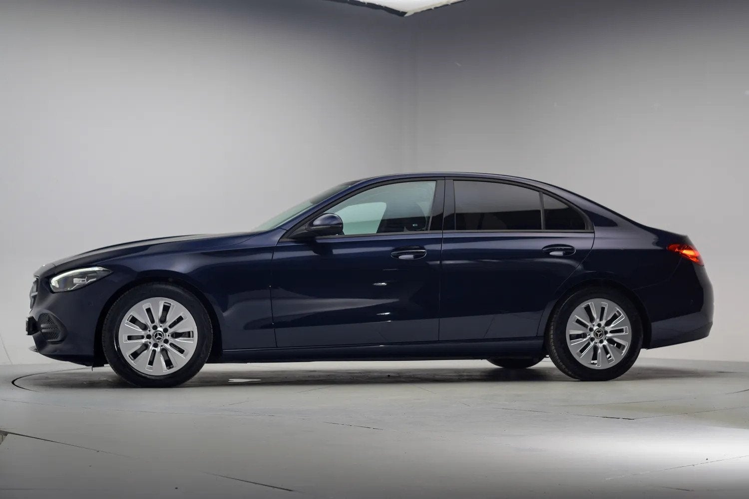 Mercedes-Benz C-Klasse 200 Business Line Aut. [ Adapt.cruise, Automaat, Gebruikt, 4 cilinders, Blauw