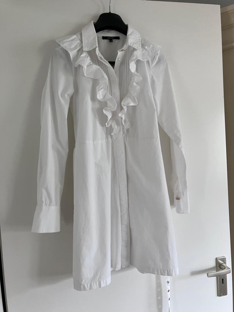Jurk Nikkie, Kleding | Dames, Jurken, Wit, Ophalen of Verzenden, Zo goed als nieuw, Maat 34 (XS) of kleiner