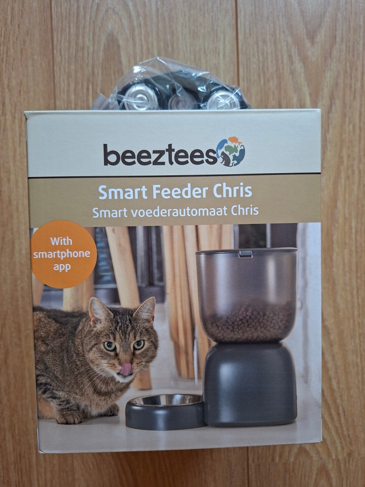 Beeztees Smart Feeder Chris incl. batterijen, Ophalen of Verzenden, Zo goed als nieuw
