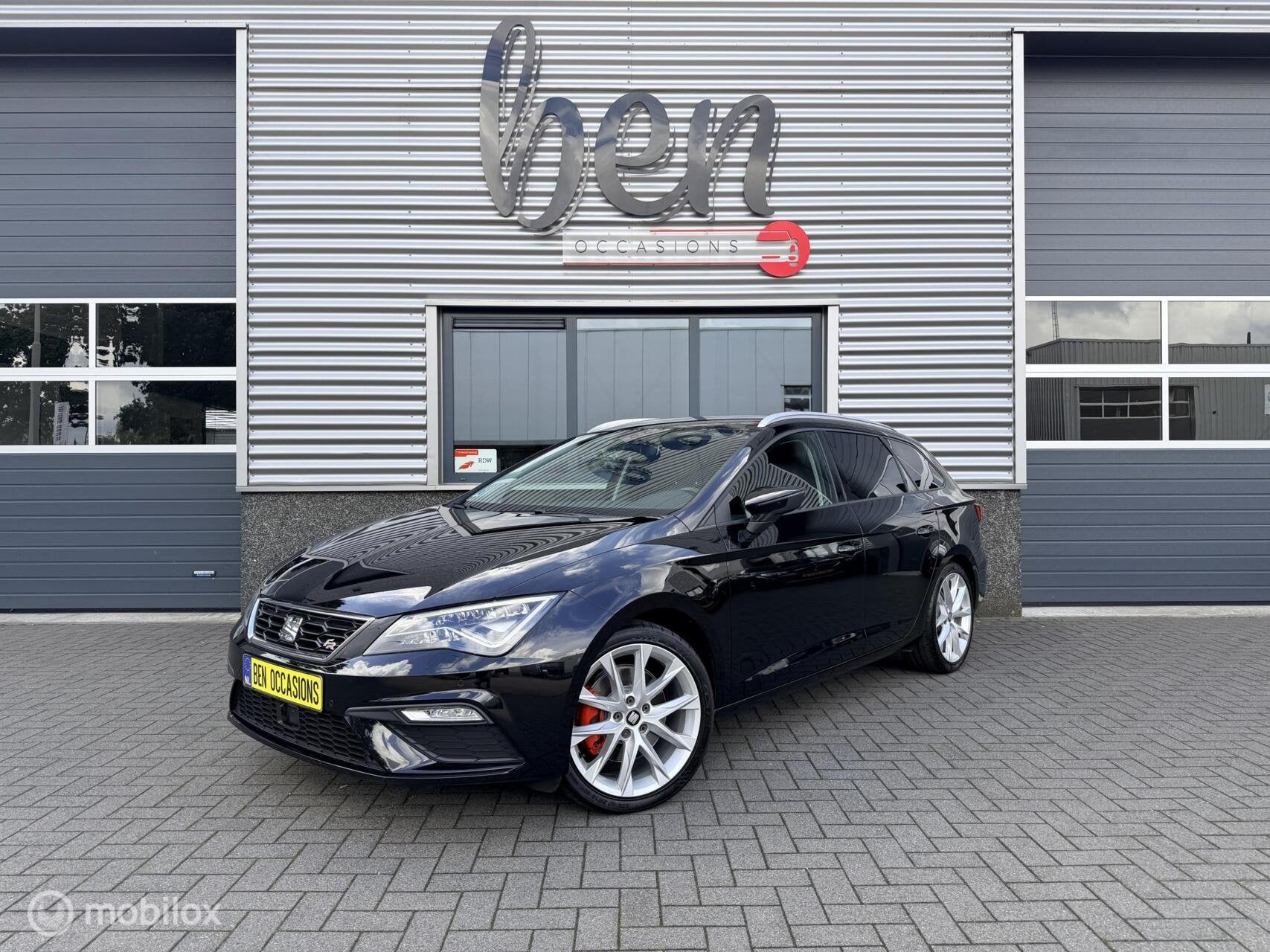 Seat Leon ST 1.8 TSI FR Business Intense 2e Eig TOPSTAAT!, Auto's, Seat, Voorwielaandrijving, Gebruikt, 4 cilinders, Zwart