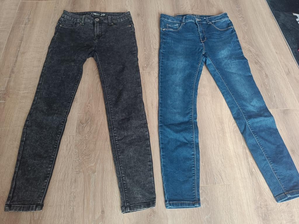Set van 2 lange broeken dames maat M, Kleding | Dames, Blauw, New Yorker, Ophalen of Verzenden, Zo goed als nieuw