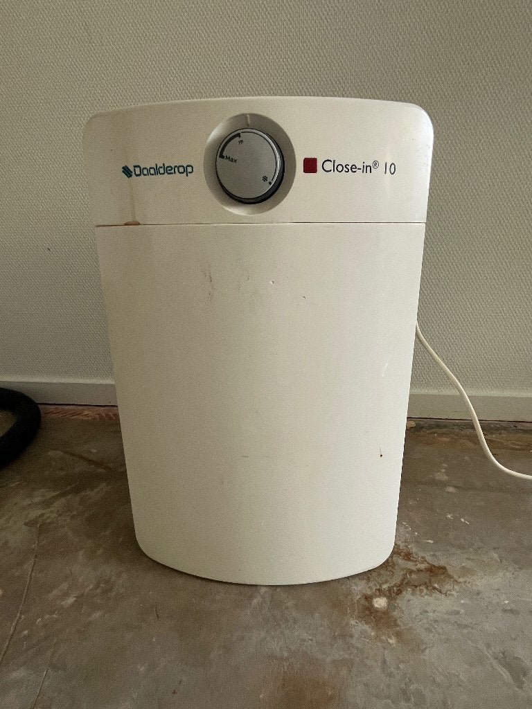Daalderop Close-in Boiler 10 liter, Ophalen, Gebruikt, Aardgas, Boiler