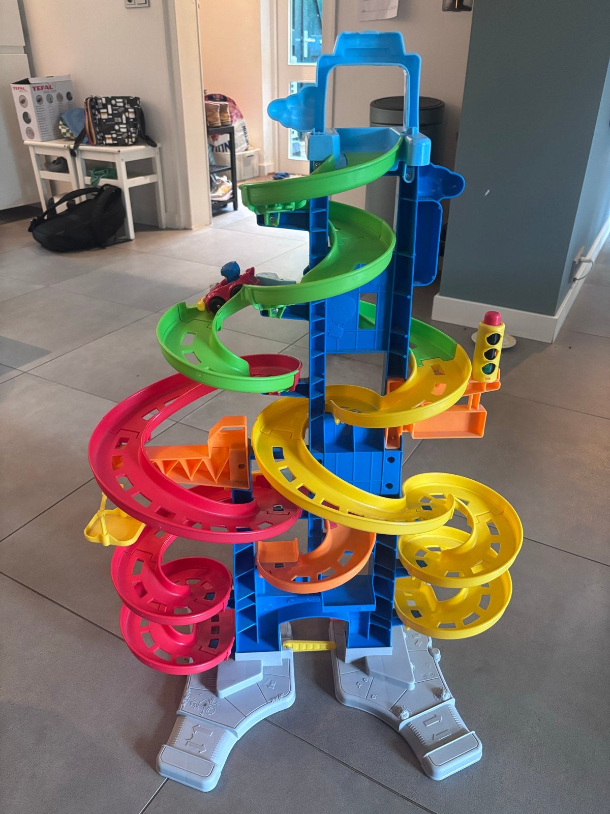 Fisher-Price Little People Wheelies Racebaan Toren, Ophalen, Gebruikt