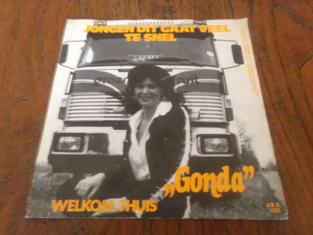 Topper -Gonda  – Jongen Dit Gaat Veel Te Snel / Welkom Thuis, Ophalen of Verzenden, Gebruikt, Nederlandstalig