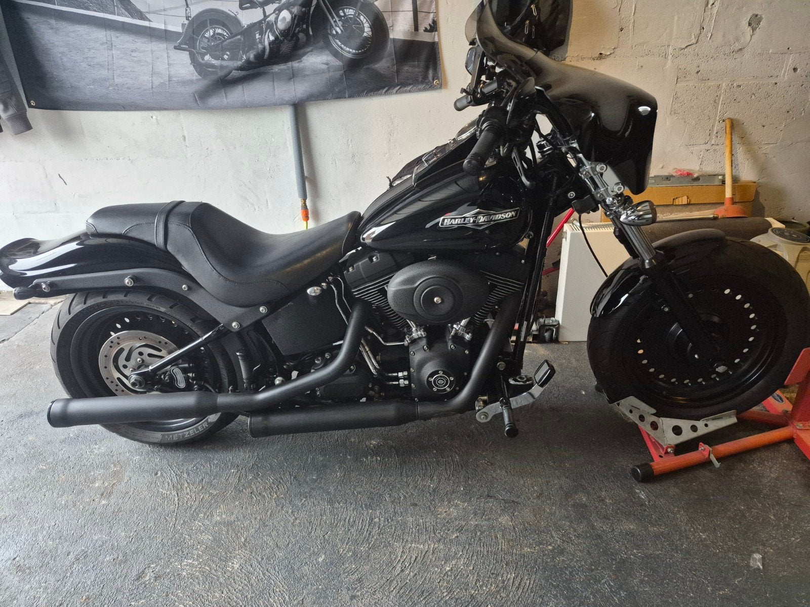 Harley-Davidson FXSTB Night Train 5HD, 2 cilinders, Occasion, Chopper, Particulier