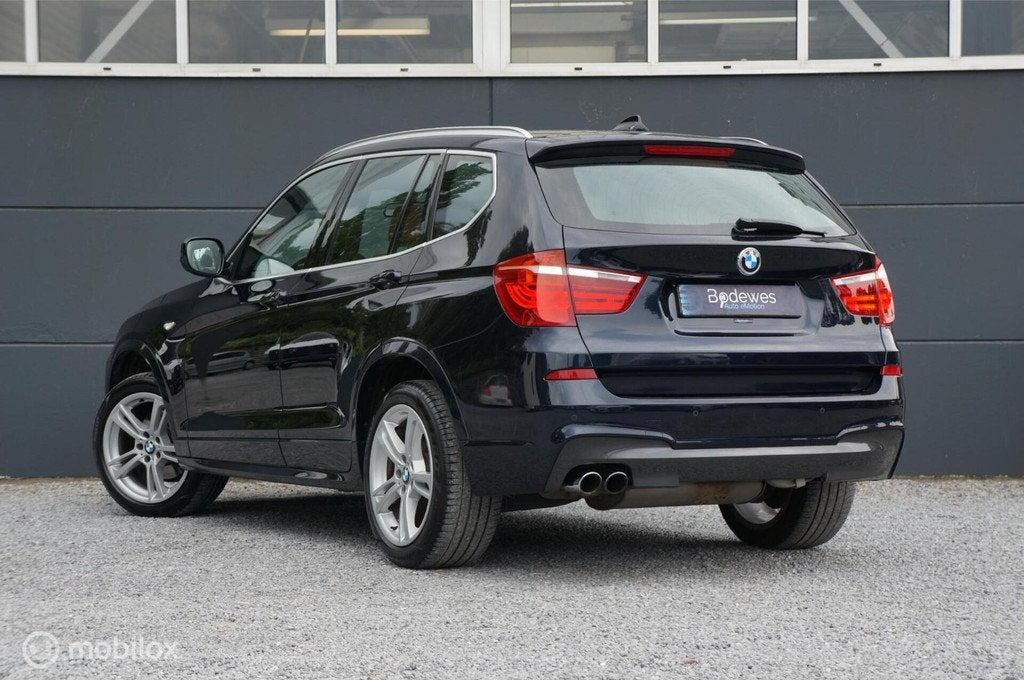 BMW X3 xDrive35i M-Sport High Executive Navi Cruise Leder !, Auto's, BMW, Gebruikt, Zwart, Vierwielaandrijving, 129 €/maand