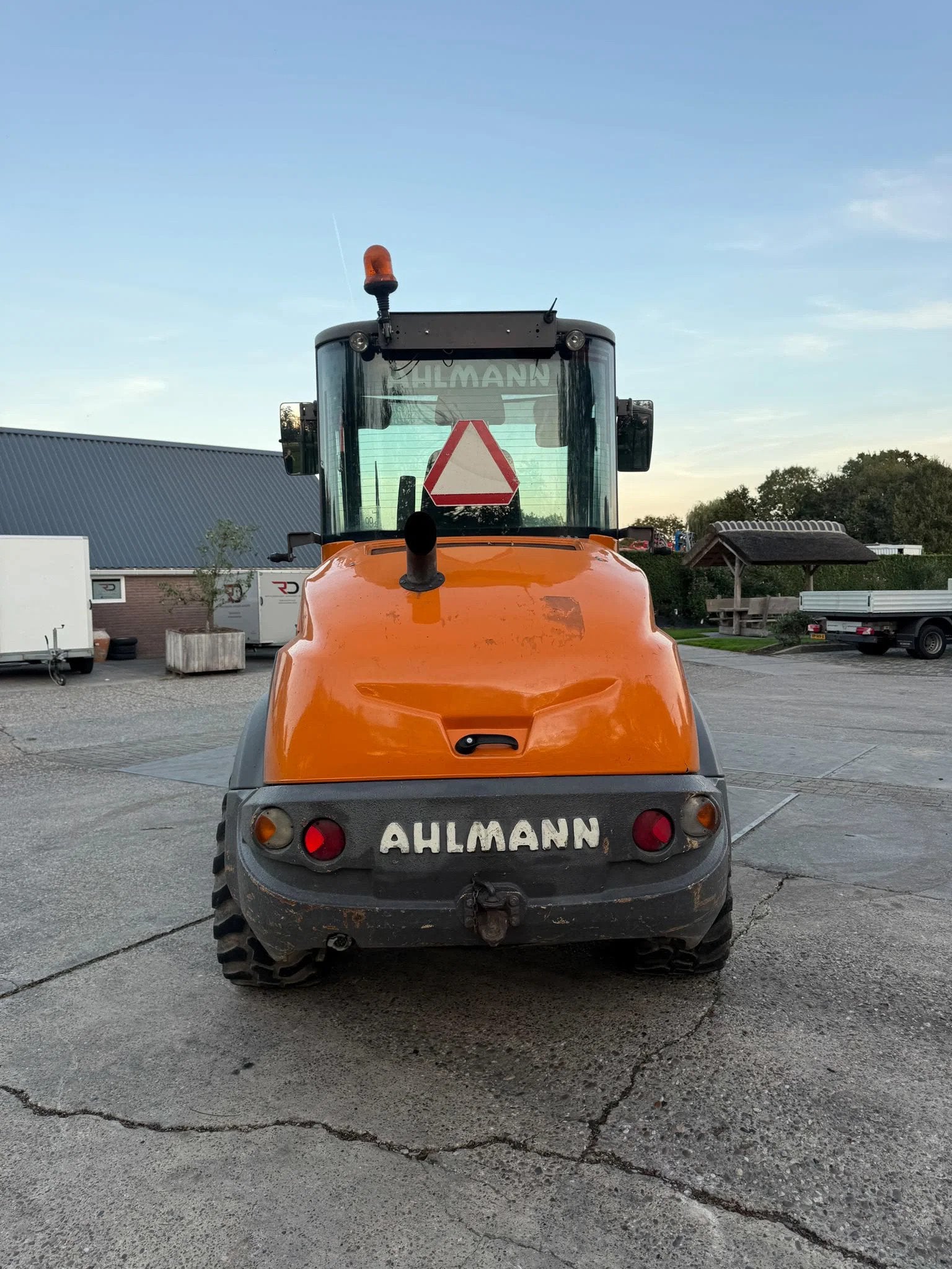 Ahlmann AZ 95 Shovel AZ 95 ahlmann Loader Volvo Komatsu Zwen, Wiellader of Shovel