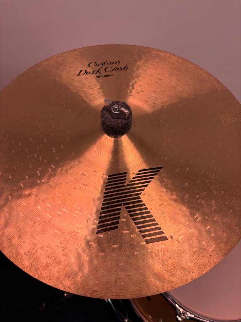 Zildjian K Custom Dark Crash 16 inch, Muziek en Instrumenten, Ophalen of Verzenden, Zo goed als nieuw, Overige merken