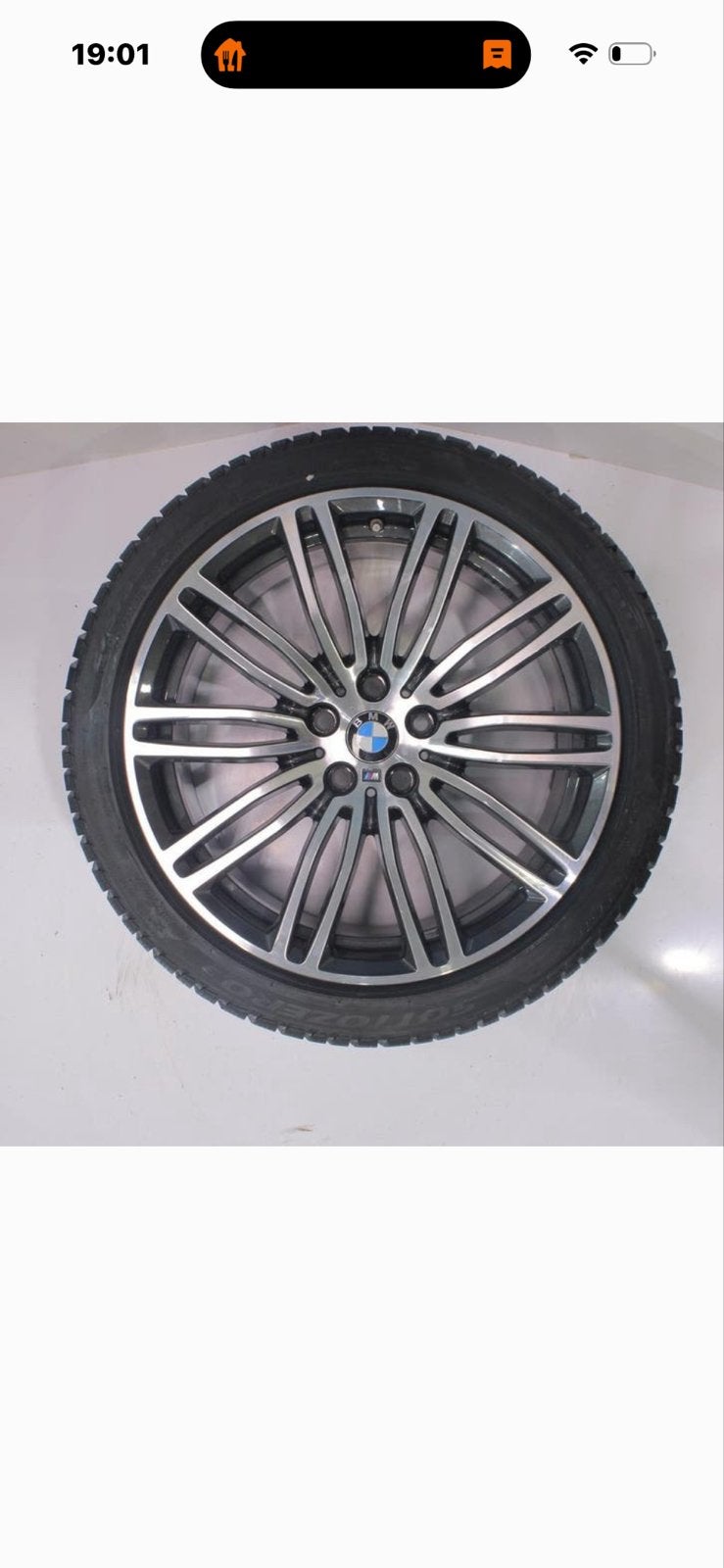 Set originele BMW 664M velgen met banden, Gebruikt, 275 mm, Banden en Velgen, Personenwagen