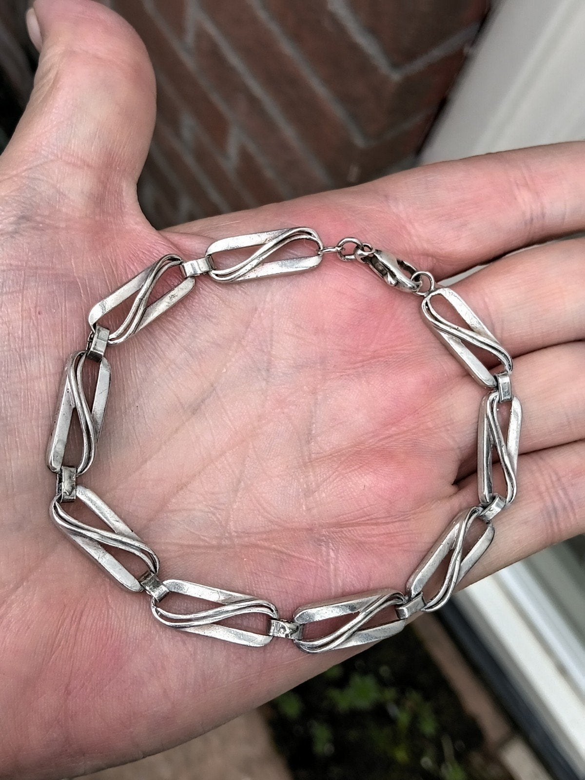 mooie zilveren armband, Ophalen of Verzenden, Zilver