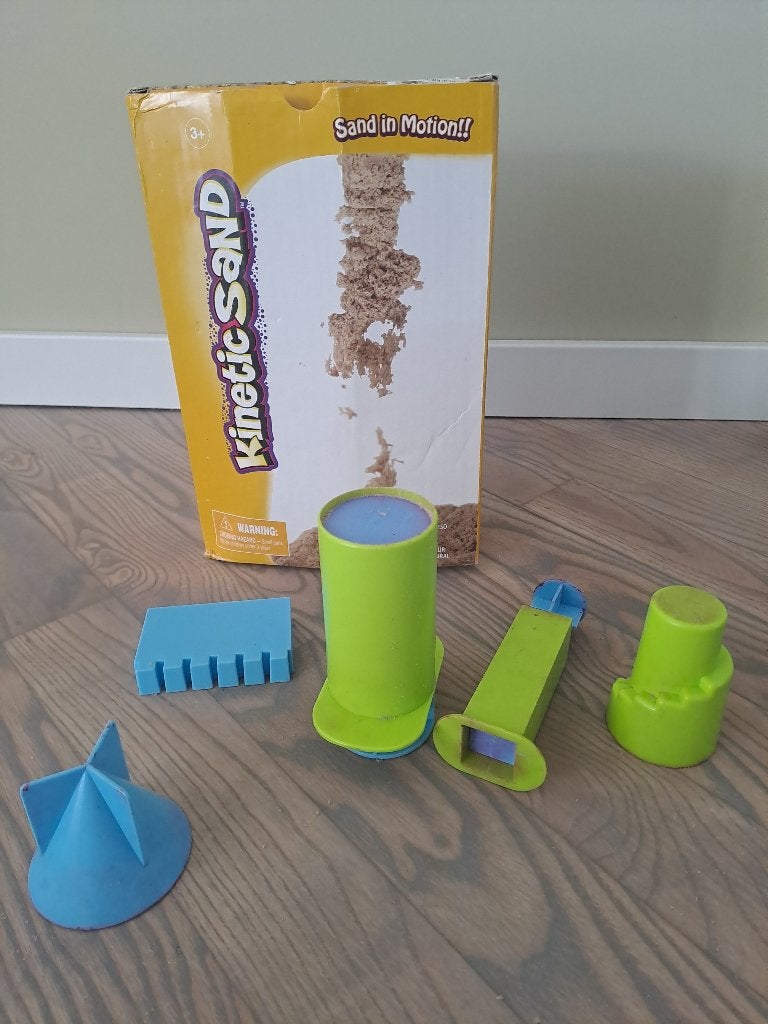 Magisch zand/ Kinetisch zand / kinetic sand 5 kg, Ophalen, Zo goed als nieuw, Knutselen