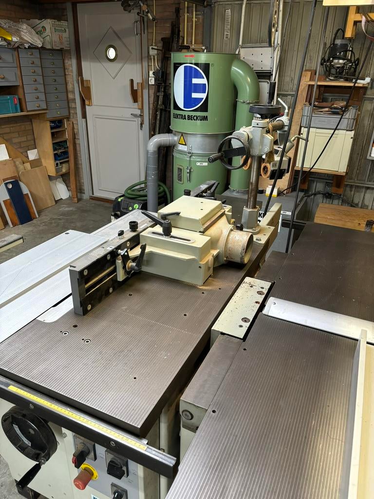 Mooie combinatie machine voor houtbewerking, Doe-het-zelf en Verbouw, Gereedschap | Freesmachines, Ophalen, Zo goed als nieuw