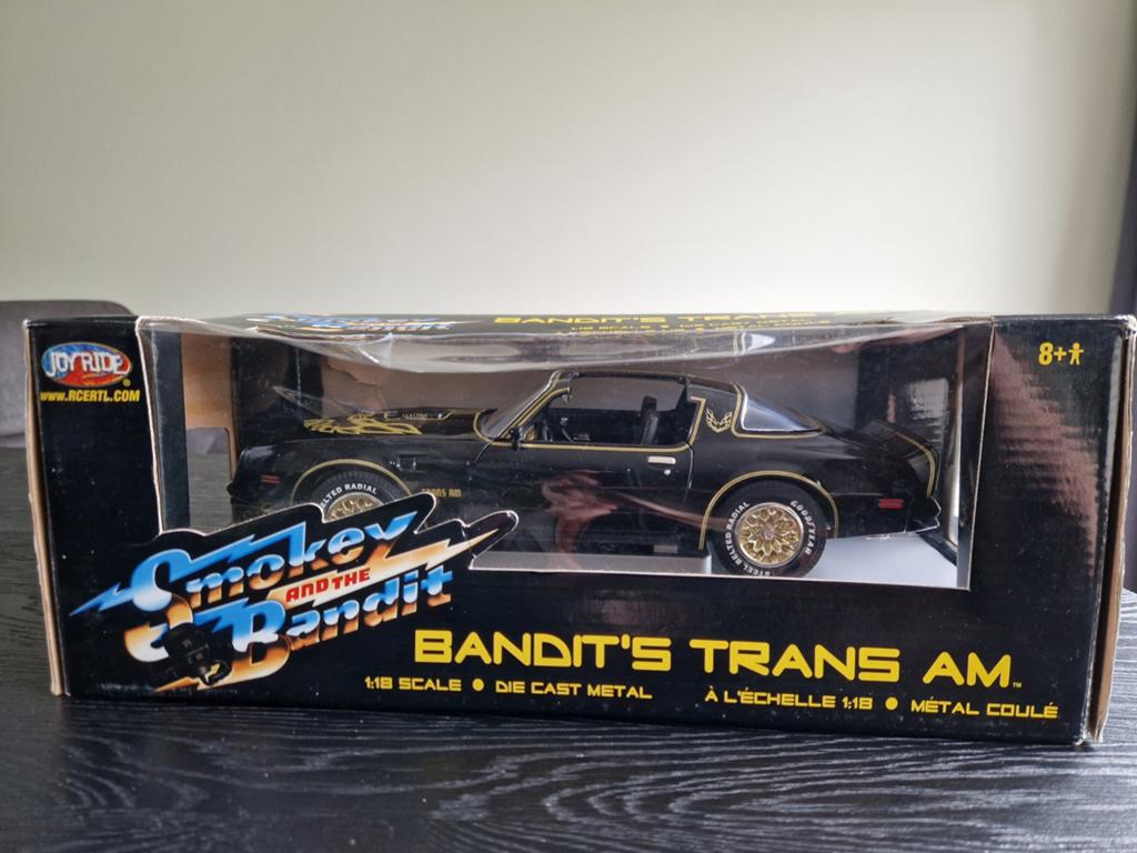 Smokey and the Bandit Trans Am 1:18 schaalmodel, Hobby en Vrije tijd, Modelauto's | 1:18, Ophalen of Verzenden, Zo goed als nieuw