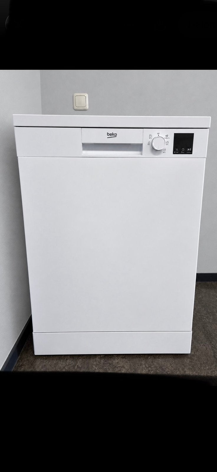 Beko Vaatwasser DVN05320W - Zo goed als nieuw, Witgoed en Apparatuur, Ophalen, 60 cm of meer, Eco programma, Zo goed als nieuw