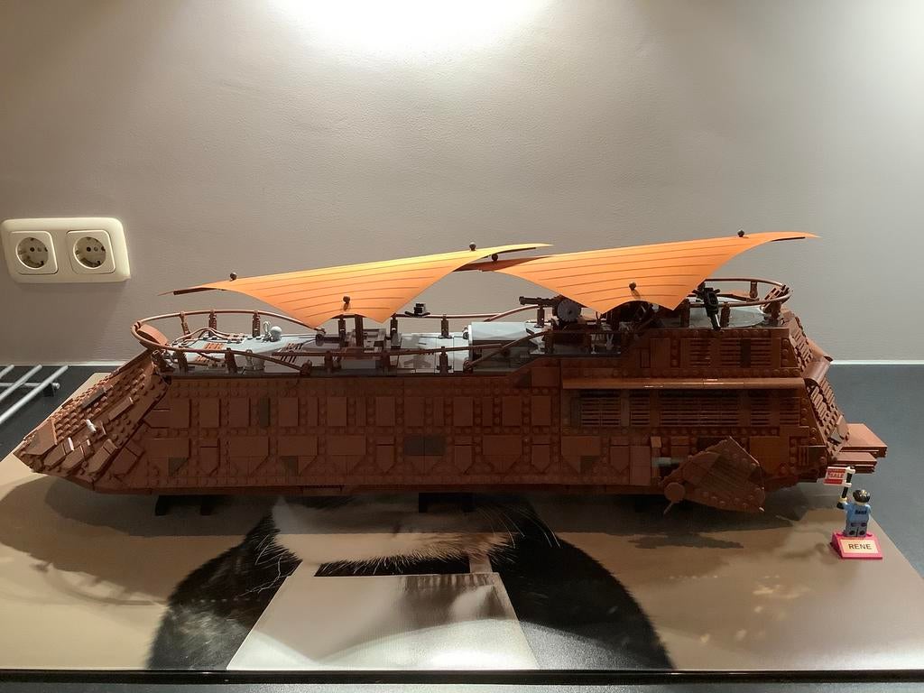 Lego Star Wars 75397 Jabba’s Sail Barge zonder minifigs, Kinderen en Baby's, Speelgoed | Duplo en Lego, Zo goed als nieuw, Ophalen of Verzenden