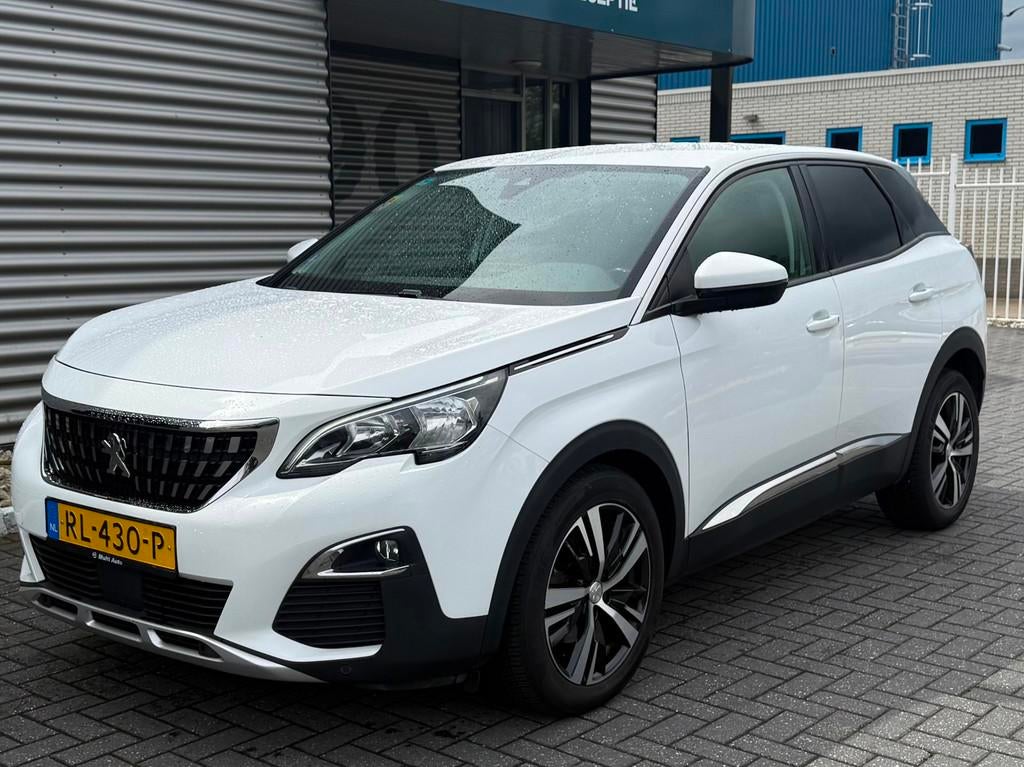Peugeot 3008 1.6 e-THP Blue Lease Premium, Auto's, Peugeot, Euro 6, 4 cilinders, Leder en Stof, Wit