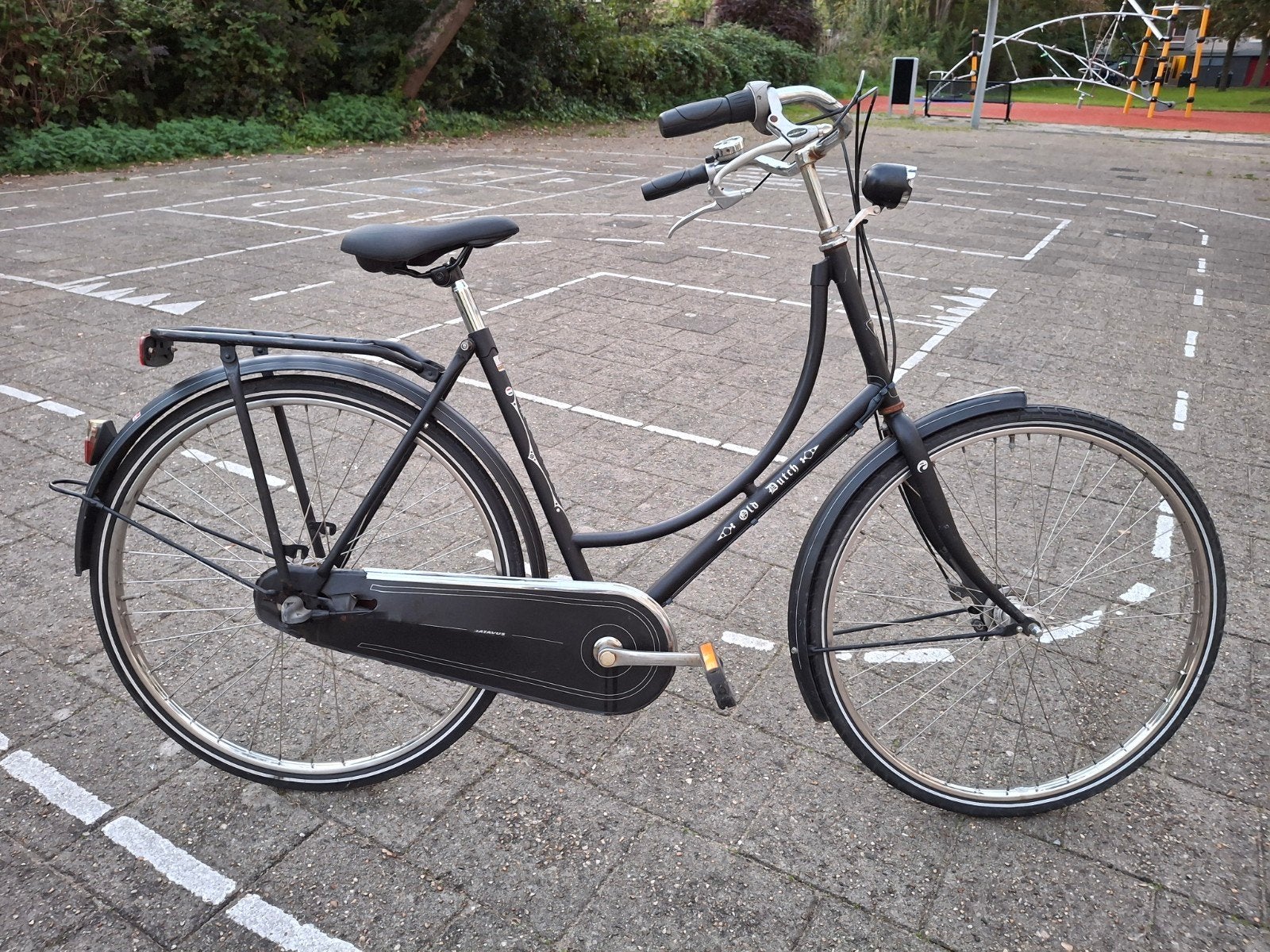 Batavus Old Dutch damesfiets, in goede staat, Fietsen en Brommers, Gebruikt, Versnellingen, Batavus Old Dutch, Trommelrem