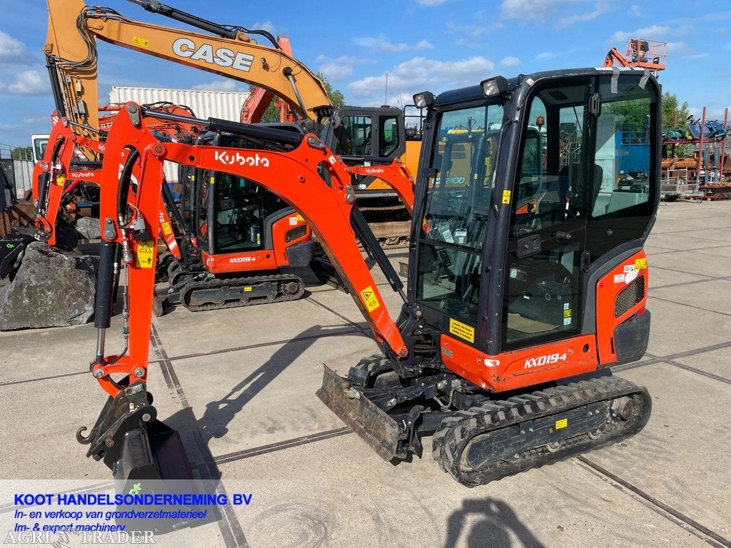 Kubota KX 019-4 (1205)Hours 5xon Stock!!, Zakelijke goederen, Machines en Bouw | Kranen en Graafmachines, Niet opgegeven, -, Niet opgegeven