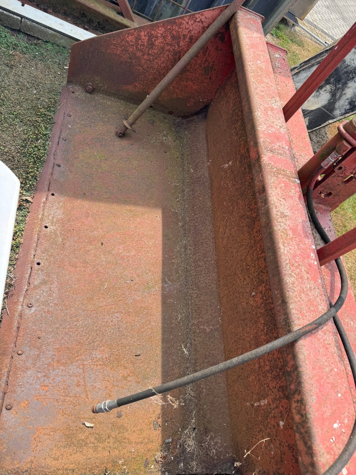 Te koop Hekamp hydraulische grondbak, Ophalen, Gebruikt, IJzer