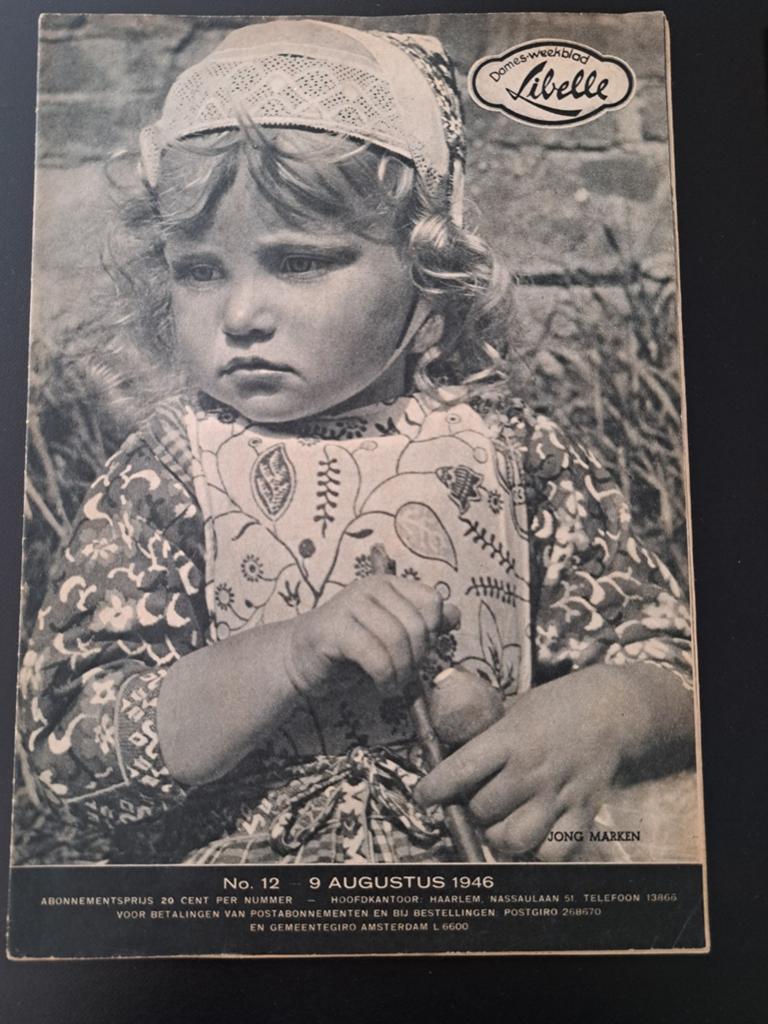 Libelle Damesweekblad - 9 Augustus 1946 - Historisch, Ophalen of Verzenden, Gelezen, Damesbladen
