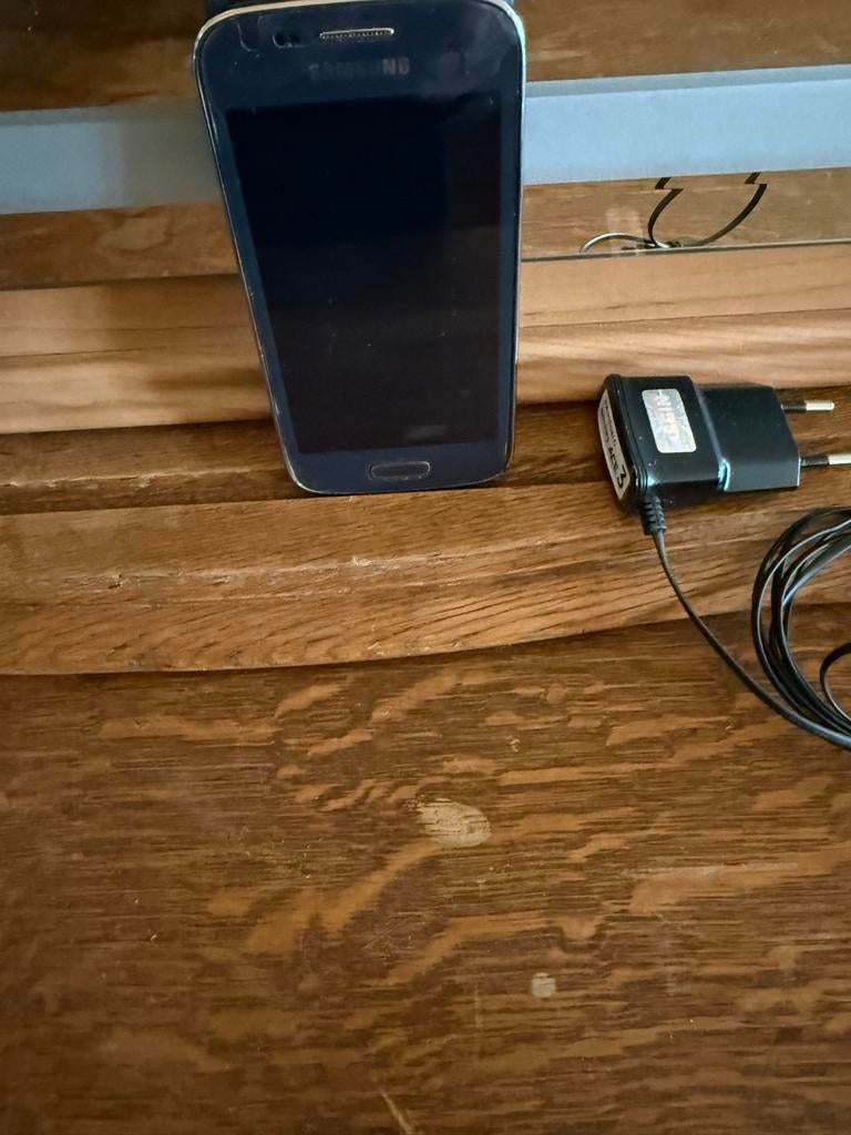 Samsung Galaxy S3 Mini met oplader, Telecommunicatie, Mobiele telefoons | Samsung, Gebruikt, Overige modellen, Zwart, Touchscreen
