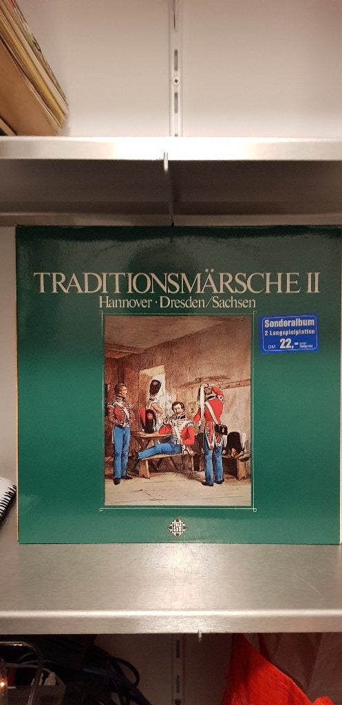 Traditionsmärsche II - Hannover Dresden/Sachsen LP(Z221-182), Dubbel-LP, Ophalen of Verzenden, Zo goed als nieuw, 12 inch