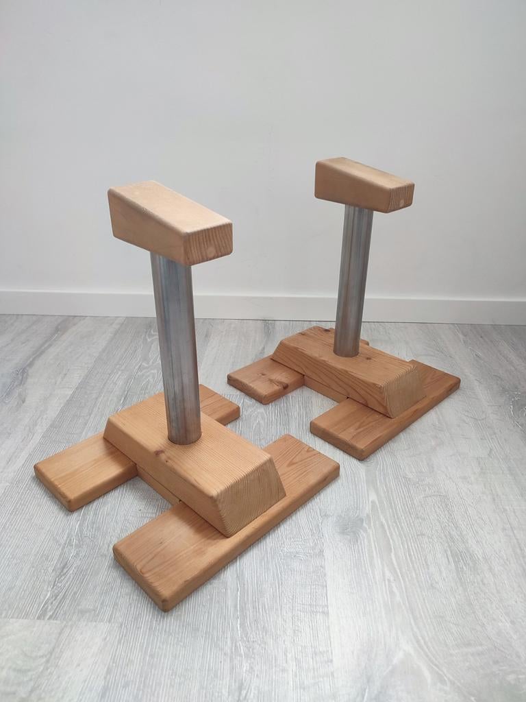 Stevige en stabiele acro/turn paaltjes, Sport en Fitness, Turnen, Ophalen, Gebruikt, Materiaal