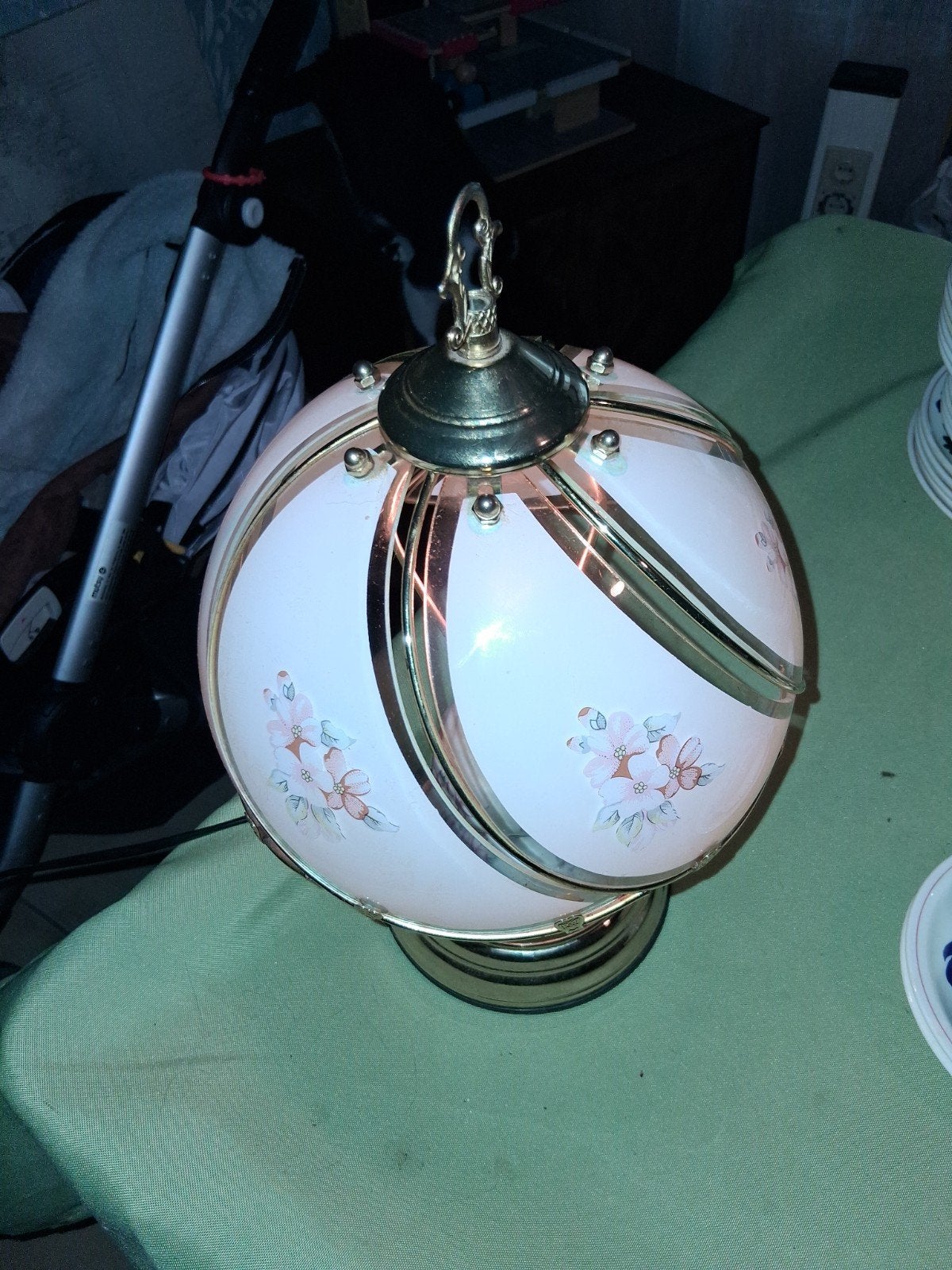 te koop tiffanielamp, Ophalen