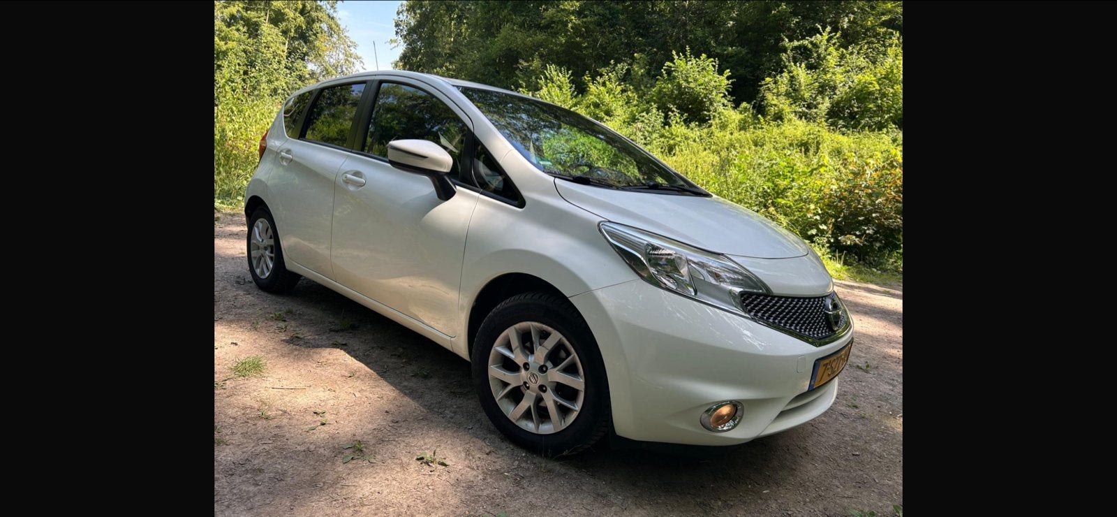 Nissan Note 1.2 59KW/80PK 2014 Wit, Auto's, Stof, 980 kg, 1198 cc, Origineel Nederlands